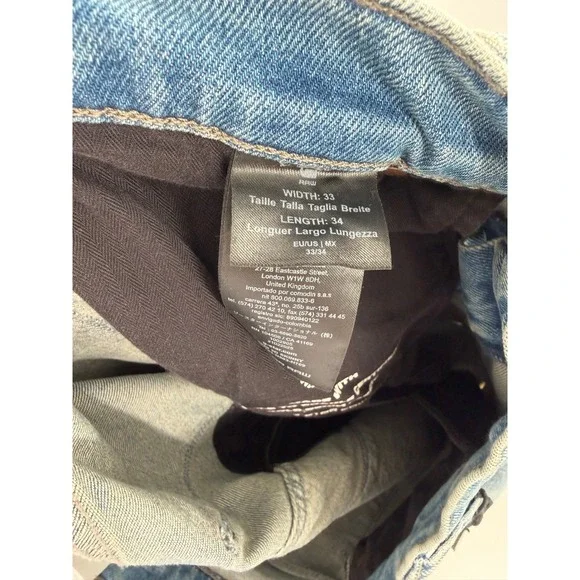 G-Star Raw 5620 3D Skinny Mens Distressed Jeans W33 L34 Bright Saigon Blue NEW